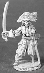 Reaper Miniatures Dark Heaven Legends - Razig, Undead Pirate - RPR-2437