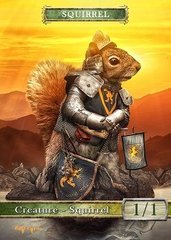 Squirrel #1 Token Magic: the Gathering (Токен) GnD Cards
