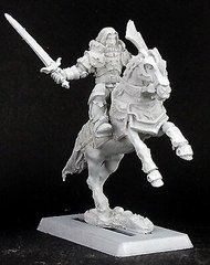 Reaper Miniatures Warlord - Sir Damon, Mtd Hero - RPR-14230