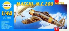 1/48 Macchi M.C.200 Saetta итальянский истребитель (Smer 0820), сборная модель