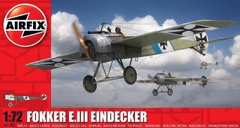 1/72 Fokker E.III Eindecker истребитель Первой мировой (Airfix 01087) сборная модель