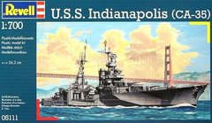 1/700 Крейсер U.S.S. Indianapolis (CA-35) (Revell 05111)