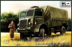 1/72 Bedford QLD британский 3-тонный грузовик (IBG Models 72001) сборная модель