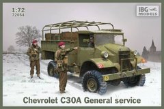 1/72 Chevrolet C30A армейский грузовик (IBG Models 72054) сборная модель