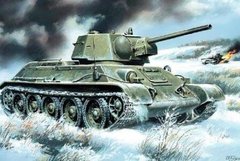 1/72 Т-34/76 з литою баштою зразка 1942 року, радянський середній танк (UniModels UM 325), збірна модель