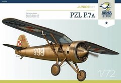 1/72 PZL P.7a польский самолет -Junior Set- (Arma Hobby 70008) сборная модель
