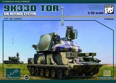 1/35 9К330 Тор + металеві траки, зенітний ракетний комплекс (Panda Hobby 35008) збірна модель