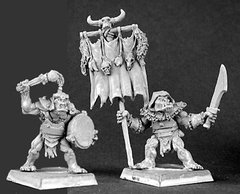 Reaper Miniatures Warlord - Reven StandardandMusicia - RPR-14292