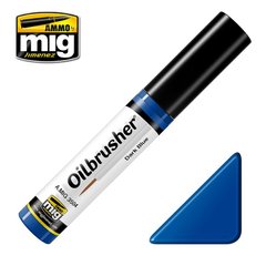 Краска масляная -СИНИЙ- A.MIG-3504 DARK BLUE Oilbrusher Ammo of Mig Jimenez