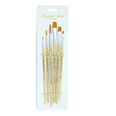 Комплект пензлів, синтетичні, 6 штук (Royal-Art Brushes Set)