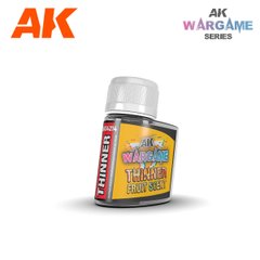 Розчинник для емалей та олійних фарб з фруктовим ароматом, серія Wargame, 35 мл (AK Interactive AK14214 Thinner Fruit Scent)