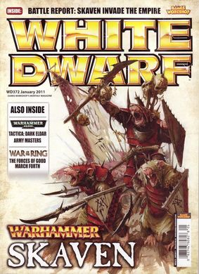 Журнал "White Dwarf" WD373 1/2011 January. Журнал від Games Workshop про Warhammer (англійською мовою)