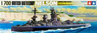 1/700&nbsp;HMS Nelson бриитанский линкор, серия по ватерлинию Water Line Series (Tamiya 77504), сборная модель