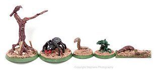 Dwarf Wars - Evil Familiars - West Wind Miniatures WWP-DW-709