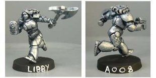 HassleFree Miniatures - Powered-Armour Libby - HF-HFA008