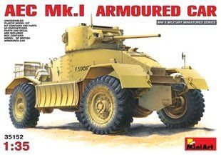 1/35 AEC Mk.I британский бронеавтомобиль (MiniArt 35152), сборная модель