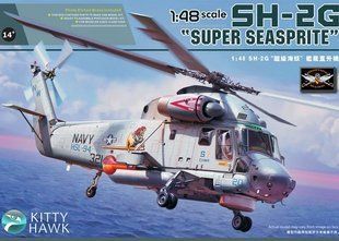 1/48 Kaman SH-2G Super Seasprite многоцелевой вертолет (Kitty Hawk 80126) сборная модель
