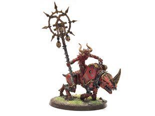 Bloodcrusher, Daemon Of Khorne, розфарбована мініатюра Warhammer (Games Workshop)