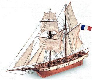 Artesania Latina Французьска шхуна "Ла Тулоннез" (La Toulonnaise) 1:70 (22406)