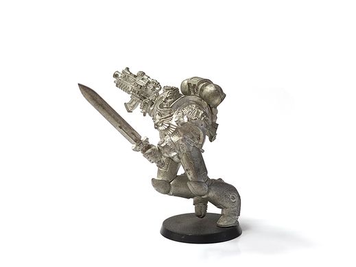 54mm Deathwatch Battle Brother Artemis, лимитная миниатюра из Warhammer 40k Inquisitor (Games Workshop 99111399002), металлическая НЕокрашенная
