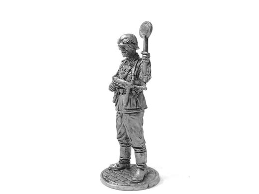 54 мм Фельдфебель полевой жандармерии Вермахта (EK Castings WWII-40), коллекционная оловянная миниатюра