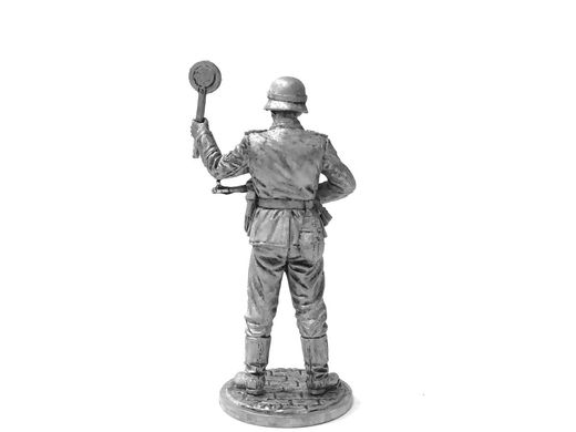 54 мм Фельдфебель полевой жандармерии Вермахта (EK Castings WWII-40), коллекционная оловянная миниатюра