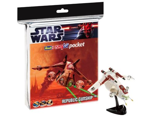 1/172 Star Wars. Republic Gunship. Pocket Easy Kit (Revell 06729)