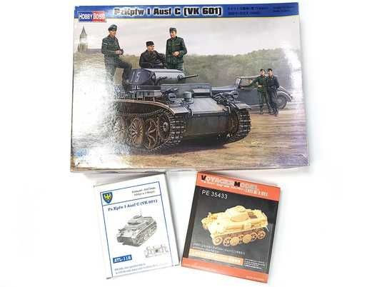 1/35 Танк Pz.Kpfw.I Ausf.C (VK 601) + травльонка Voyager +