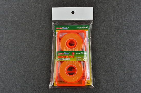 Маскировочная малярная лента, ширина 5 мм, 8 мм и 12 мм + бабина для нее (Master Tools 09997 Masking Tape)