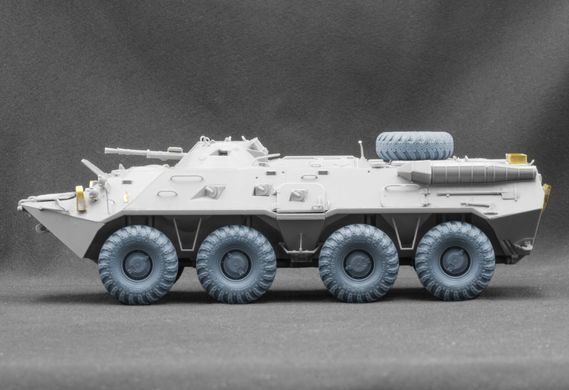 1/35 Колеса DT-126 Snaga для БТР-80 звичайні, 9 штук та захисні ковпаки, 3D-друк (ScaleX WM35039)