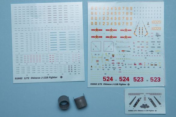 1/72 J-11 (копия Сухой Су-27) (Trumpeter 01662) сборная модель
