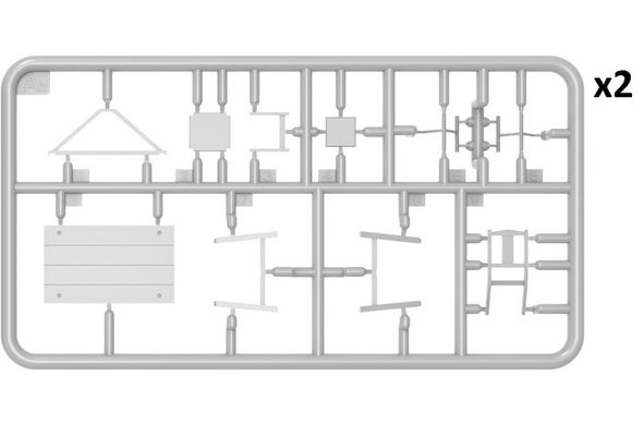 1/48 Польова майстерня, збірні пластикові аксесуари для діорам та підставок (Miniart 49012 Field Workshop)
