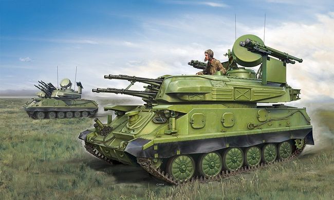 1/35 ЗСУ-23-4М2/М4 "Шилка" зенітна самохідна установка (Zimi Model/Hong Model 35124), збірна модель