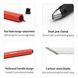 Нож модельный алюминиевый под узкие лезвия + 20 запасных лезвий (DSPIAE AT-DK Aluminum Alloy Hobby Craft Knife)