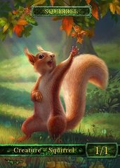 Squirrel #2 Token Magic: the Gathering (Токен) GnD Cards