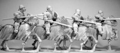 Gripping Beast Miniatures - Military Order Lance Couched (4) - GRB-LCC11