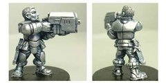 HassleFree Miniatures - Sven, male grymn with pulse rifle - HF-HFG005