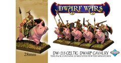 Dwarf Wars - Shaven Cavalry - West Wind Miniatures WWP-DW-215