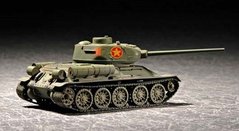 1/72 Т-34/85 образца 1944 года, советский средний танк (Trumpeter 07207) сборная модель
