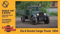 1/87 ЗИС-5 советский грузовик (ZZ Modell 87070) сборная модель