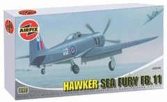 1/72 Hawker Sea Fury FB.11 (Airfix 02045) сборная модель