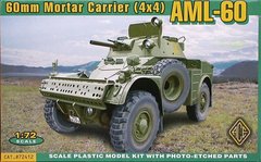 1/72 AML-60 развідувальний бронеавтомобіль (ACE 72412), збірна модель