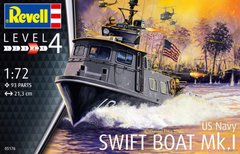 1/72 US Navy Swift Boat Mk.I американский катер (Revell 05176), сборная модель