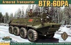 1/72 БТР-60ПА советский бронетранспортер (ACE 72161), сборная модель