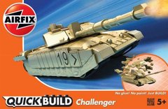 Airfix Quick Build Challenger Tank (J6010) простая сборная модель для детей