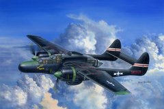 1/48 P-61C Black Widow американський літак (HobbyBoss 81732), збірна модель