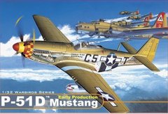 North American P-51D Mustang ранняя модификация 1:32