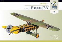 1/72 Fokker E.V германский истребитель -Junior Set- (Arma Hobby 70013) сборная модель