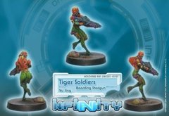 Tiger Soldier, миниатюра Infinity (Corvus Belli 280321-0107), сборная металлическая