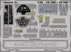 1:48 Фототравление для A-4C Skyhawk (для Hasegawa)